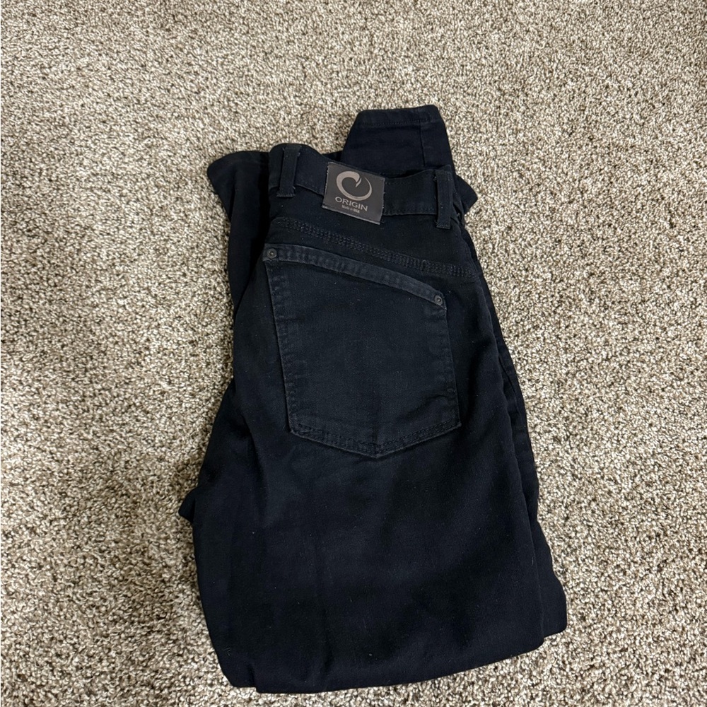 Origin Delta Flex Jeans Black Rinse Straight W30L28
